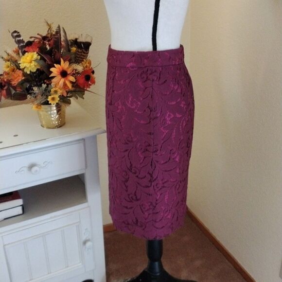 CAbi Plumberry' Lace Skirt - Picture 4 of 11